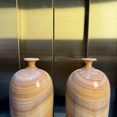 Cặp Lộc Bình Ngọc Onyx Tài Lộc