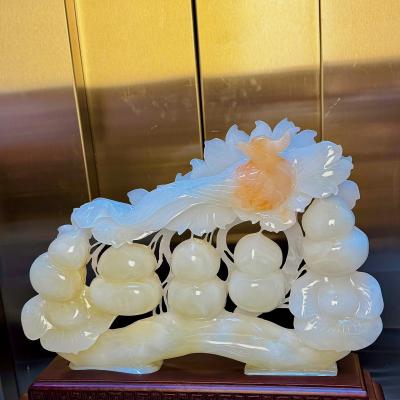 Hồ Lô Ngũ Phúc Tài Lộc Ngọc Onyx tự nhiên